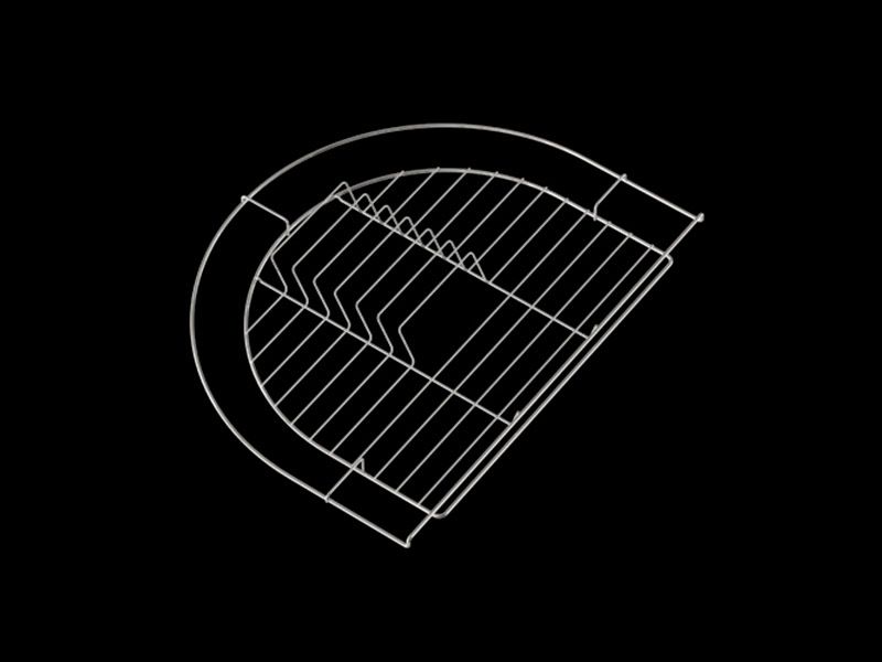 Escurreplatos de Acero Curve