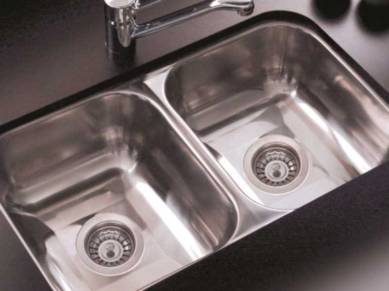 Pileta de cocina doble