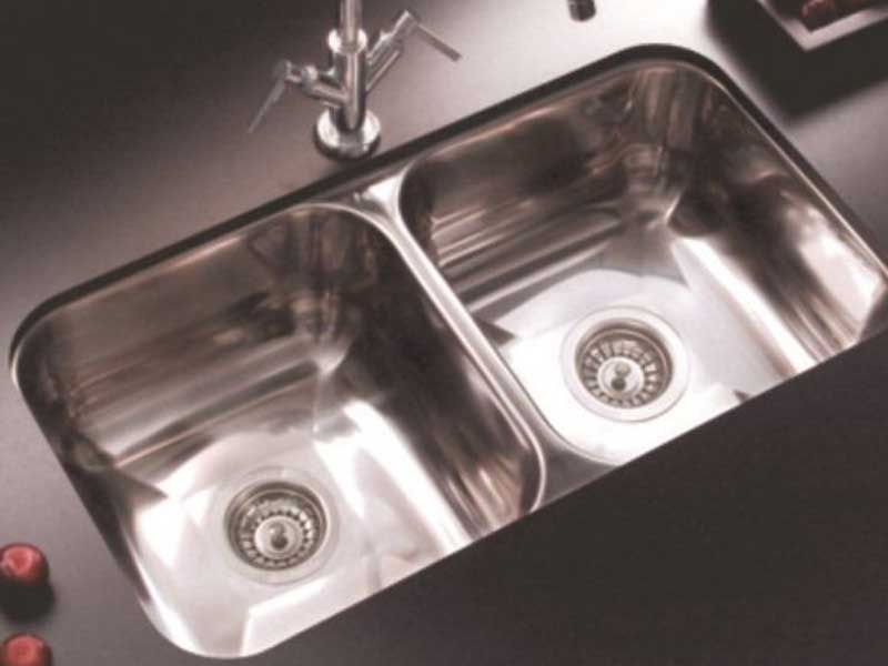 Pileta de cocina doble