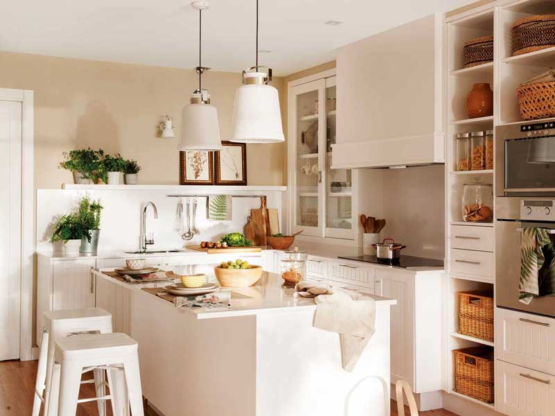 Amoblamiento total de cocina vintage