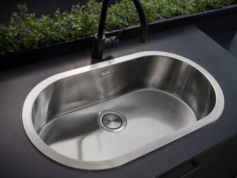 Pileta de cocina simple