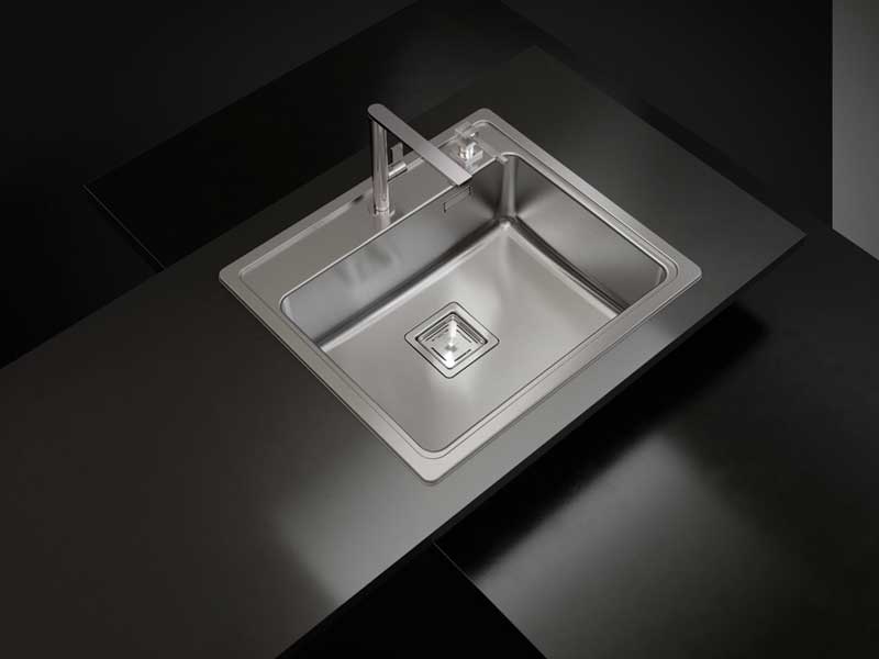 Pileta de cocina simple