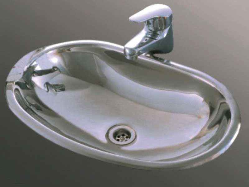 Pileta de baño ovalada